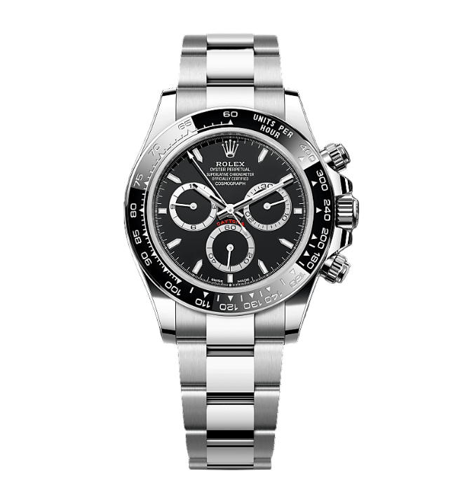 Rolex Cosmograph Daytona  Oystersteel Black-dial Black-bazel 38.5mm