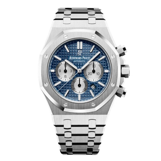 Audemars Piguet Royal Oak Chronograph Stainless-Steel  Blue-Dial 41mm