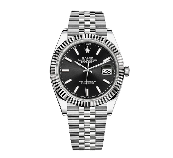 Rolex Date Just 126334 Black Dial Jubilee 41mm