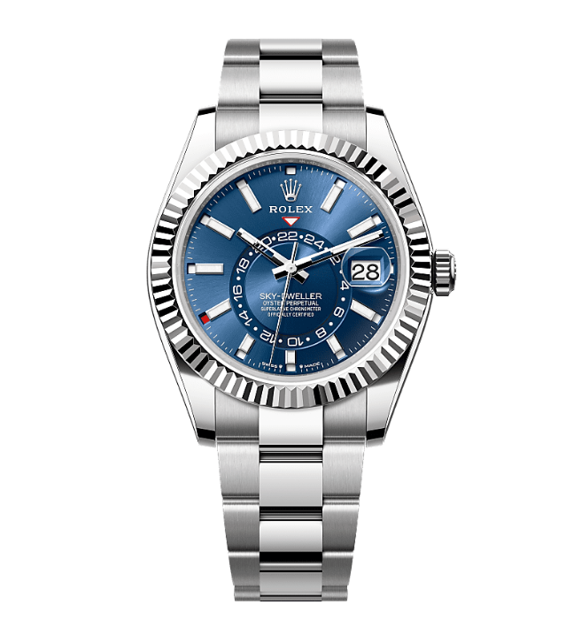 Rolex Sky-Dweller Date Oystersteel m336934-0005  Bleu-dial 40mm