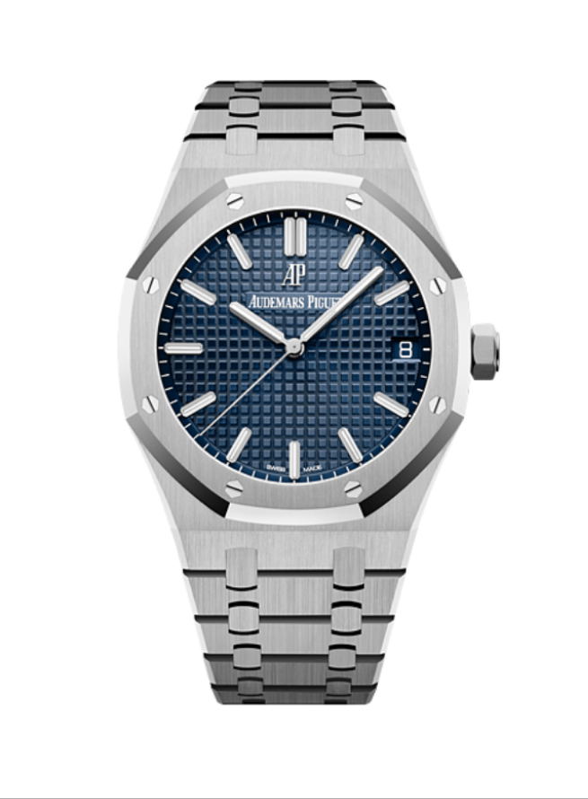 Audemars Piguet Royal Oak 15500 41mm - Stainless Steel  Blue Dial