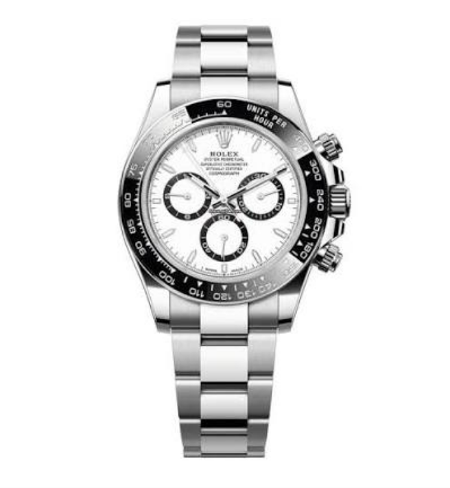 Rolex Panda Daytona 116500LN White-Dial Black-Bazel 38.5mm