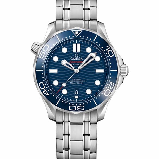 Omega Seamaster Diver Co-Axial Master Chronometer Blue-Dial Bleu Bazel 42mm